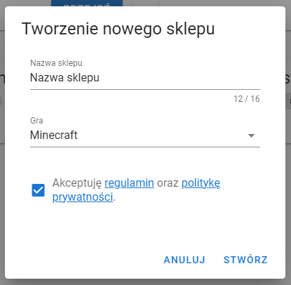 Zakładanie sklepu na VIshop